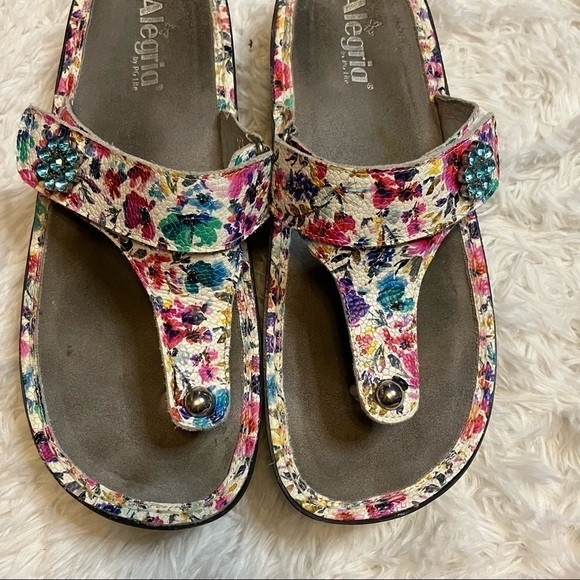 Alegria Carina Perennial Crackle Sandals - Picture 4 of 11